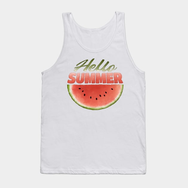 Hello summer Tank Top by SuRReal3D